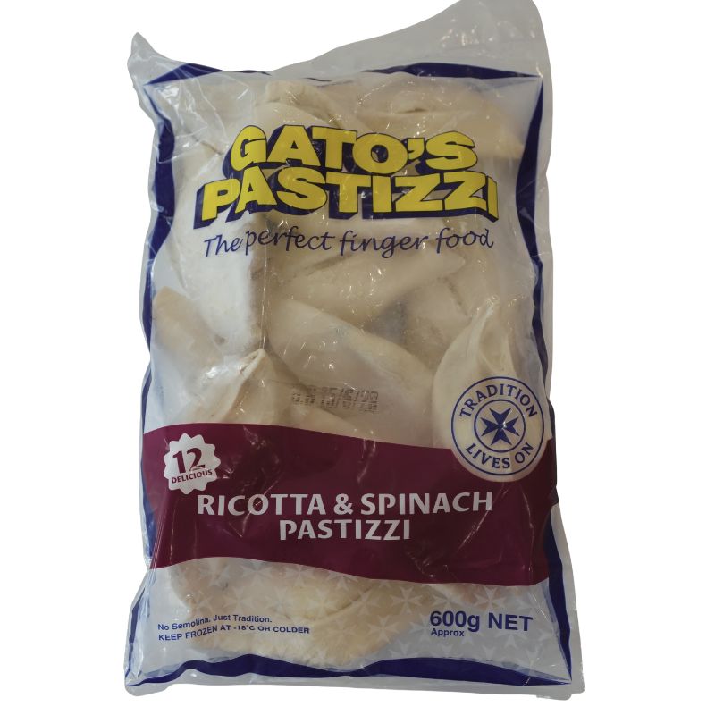Ricotta and Spinach Pastizzi 600g (Frozen)